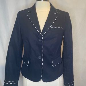 Boden Linen-Cotton Nautical Blazer